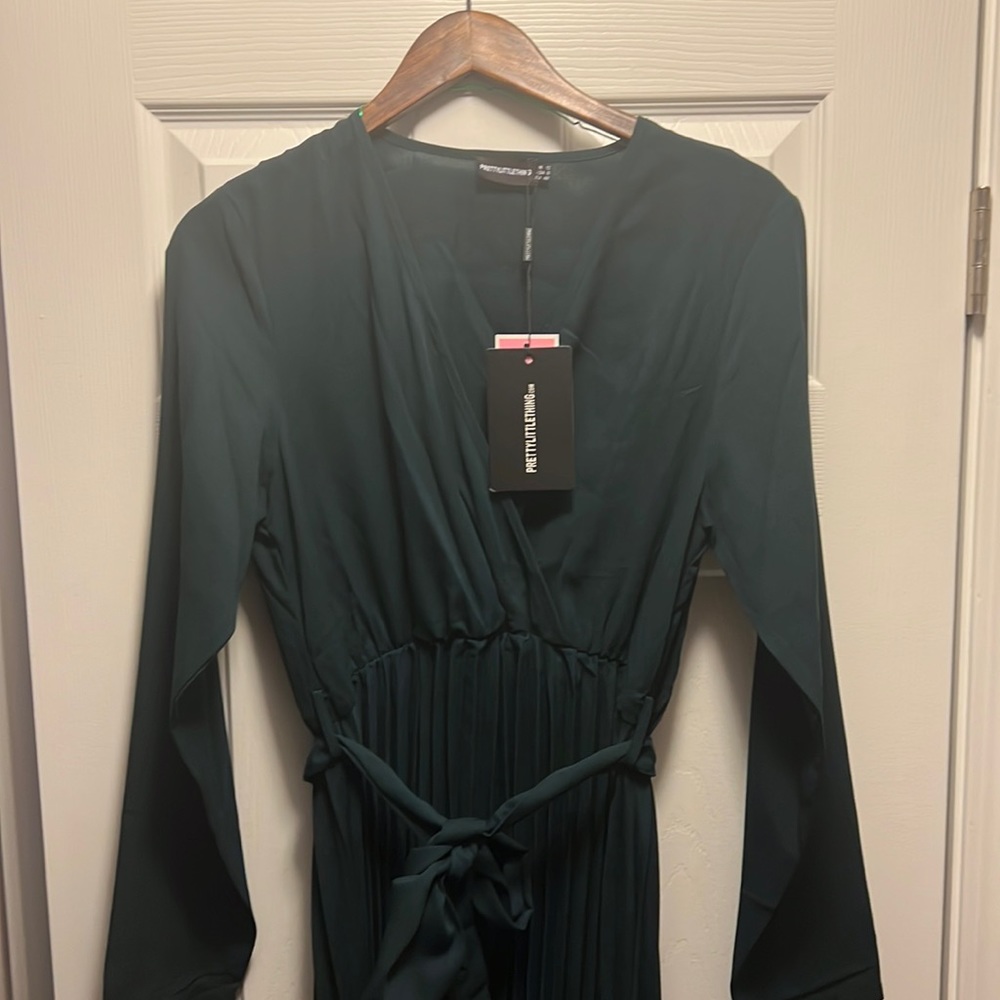 Fall colored dress pretty little thing